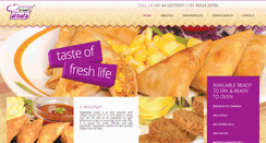 Desktop Screenshot of hafafoods.com